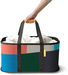 Giỏ đựng quần áo 35L Joseph Joseph - Túi giặt chống ẩm bền, dễ gập và mang đi, lý tưởng cho không gian nhỏ