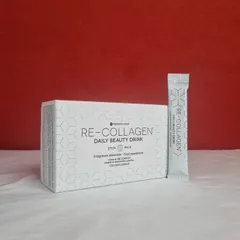 Nước Uống Collagen Làm Đẹp Da, Cải Thiện Lão Hoá RE-COLLAGEN ( Gói/12ml )
