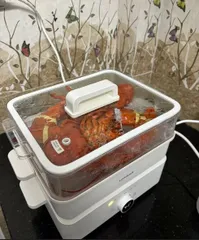 Nồi Lẩu Hấp Đa Năng Bianco Electric Multicooker LocknLock EJP154IVY - 5in1 - 4,5L  - Bảo Hành 2 Năm