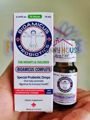 Men vi sinh 10 chủng BioAmicus Complete - Hỗ trợ tiêu hóa, giúp bé ăn ngon, tăng cường miễn dịch
