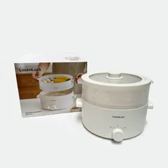 Nồi Điện Đa Năng LocknLock EJP134IVY 5L - Nấu Lẩu, Chiên, Hấp - Bảo Hành 2 Năm - Thiết Kế Thông Minh, Dễ Dàng Sử Dụng