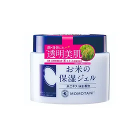 Kem Dưỡng Trắng Da Momotani White Moisture Gel Cream 230g - Dưỡng Ẩm, Làm Sáng Da từ Chiết Xuất Gạo Nhập Khẩu Nhật Bản
