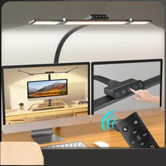 Đèn Bàn LED Chống Cận Đa Chức Năng Điều Khiển Từ Xa - Bảo Vệ Mắt, 5 Mức Ánh Sáng Cho Học Tập và Làm Việc Tốt Nhất