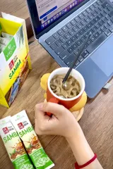 Cà phê hoà tan 4in1 vị sữa dừa Samba - Virota Cafe