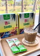 Cà phê hoà tan 4in1 vị sữa dừa Samba - Virota Cafe