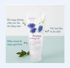 Gel Tẩy Tế Bào Chết Arrahan Hương Oải Hương 180ml - Tẩy Da Chết, Làm Sáng Da, Nguyên Liệu Tự Nhiên, Dưỡng Ẩm, Chăm Sóc Da Mặt