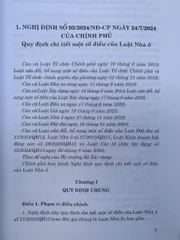 Hướng dẫn thi hành Luật Nhà ở 2023 - Sách pháp luật, NXB Chính trị Quốc gia Sự thật, 592 trang, Cập nhật quy định mới nhất