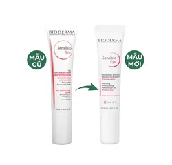 Kem Dưỡng Mắt Bioderma Sensibio Eye 15ml - Giảm Bọng Mắt, Mờ Nếp Nhăn, Chăm Sóc Da Nhạy Cảm, Dưỡng Ẩm Chuyên Sâu