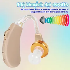 Máy trợ thính không dây Axon V-189 - Kèm hộp đựng máy và phụ kiện