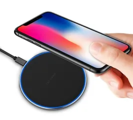 Bộ Sạc Nhanh Không Dây 15W Hợp Kim Nhôm - Tương Thích Apple, Huawei, Samsung - Thiết Kế Sang Trọng, Sạc Nhanh An Toàn
