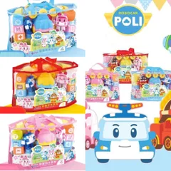 Đồ chơi xếp hình Robocar Poli có 34 chi tiết mã 3620 chọn màu ngẫu nhiên