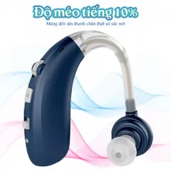 Máy trợ thính không dây pin sạc Axon A-360 - Kết nối Bluetooth, có bộ lọc tiếng ồn, tặng kèm hộp đựng máy