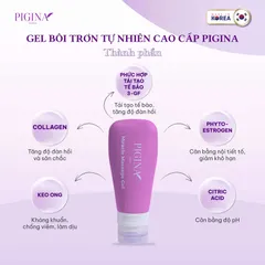 Dung dịch vệ sinh phụ nữ Pigina 150ml - Gel bôi tự nhiên Hàn Quốc, chăm sóc vùng chữ Y, làm hồng, se khít, giảm đau bụng kinh