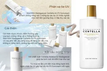 Kem Chống Nắng Centella Skin1004 Chiết Xuất Rau Má SPF 50+ Dành Cho Da Nhạy Cảm, Kháng Viêm, Dưỡng Ẩm Mịn Màng 50ml