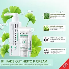 Kem Dưỡng Histolab Fade Out Histo K Cream - Phục Hồi Da Tổn Thương với Vitamin K - 50ml