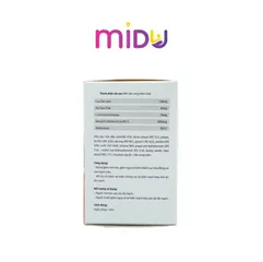 Midu MenaQ7 360mcg care - Hộp (1 lọ x 60 viên)