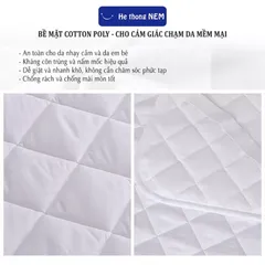Tấm lót chống thấm nệm Hệ Thống Nệm Tấm miếng ga lót bảo vệ niệm nệm đệm trải giường chống thấm nước cotton cao cấp