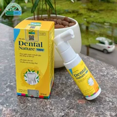 Xịt sâu răng Dental Nature NSG ngăn ngừa vi khuẩn.