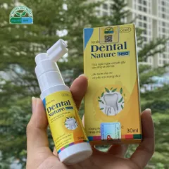 Xịt sâu răng Dental Nature NSG ngăn ngừa vi khuẩn.