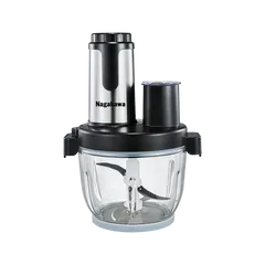 Máy Xay Thịt Đa Năng Nagakawa NAG0822 - 6 Chức Năng, Cối Thủy Tinh 2L, Động Cơ Mạnh Mẽ, Bảo Hành 12 Tháng, Tiện Dụng Trong Bếp