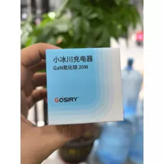 Củ Sạc Nhanh GaN 20W Gosiry - Thiết Kế Mini Hiện Đại, Sạc Nhanh PD 3.0 Tương Thích iPhone & Android, Bảo Vệ Quá Tải và Quá Nhiệt