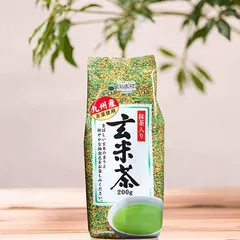 Trà Xanh Gạo Lứt Rang Nhật Bản Kunitaro Gói 200g - Giải Pháp Thanh Nhiệt Ngày Hè, Bổ Sung Dinh Dưỡng Cho Cơ Thể