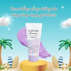 Kem Chống Nắng Naris Parasola Illumi Skin UV Essence 80g - Dưỡng Da Nâng Tông, SPF50+ PA++++ Chống Nắng Thông Minh