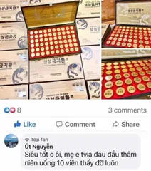 An Cung Ngưu Hoàng Hoàn Hàn Quốc 60 viên hộp gỗ - Hàng 100% đủ bill