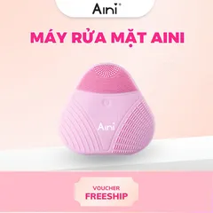Máy Rửa Mặt Silicone AINI 4IN1 - Làm Sạch Lỗ Chân Lông & Tạp Chất - Công Nghệ Đa Rung Động Chống Thấm Nước, Sạc USB