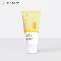 Gel Chống Nắng Không Màu Kiềm Dầu Mona Frema SUNPRE SPF 50+ - Bảo Vệ UV, Kết Cấu Nhẹ, Thích Hợp Cho Da Dầu và Nhạy Cảm