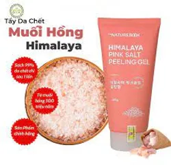 Tẩy Da Chết Muối Hồng Himalaya - Sản Phẩm Tẩy Tế Bào Chết Hiệu Quả, Làm Sáng và Cấp Ẩm Da - Nature Book