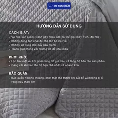 Combo Chăn Ga Gối Đệm Cao Cấp 5 Món Hệ Thống Nệm Bộ Set Chăn Ga Drap Grap Chần Bồng Phủ Trải Dường Giường Gối Nệm Đệm 5 Món