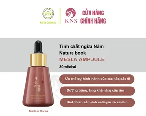 AMPOUL DƯỠNG TRẮNG DA NGỪA NÁM NATURE BOOK