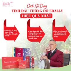 Tinh Dầu Thông Đỏ Edally BH Gold - Viên Nang Bổ Sung Sức Khỏe, Chống Oxy Hóa, Giảm Mỡ Máu, Hỗ Trợ Tim Mạch - 180 Viên