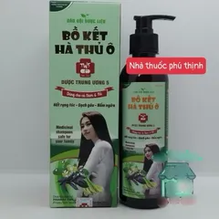 Dầu gội  bồ kết hà thủ ô, chai 250ml giúp tóc suôn mượt giảm gàu ngứa và gãy rụng