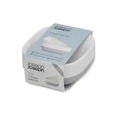Hộp đựng xà phòng Joseph Joseph Slim Compact 70511 - Thiết kế tiết kiệm không gian, dễ vệ sinh, màu trắng xám