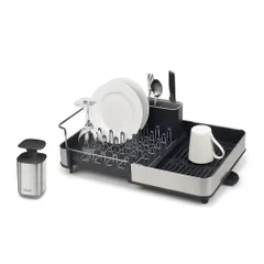 Khay úp bát inox mở rộng Joseph Joseph Rethink Sink - Bộ dụng cụ nhà bếp + Hộp đựng xà phòng tiện lợi, vệ sinh, thiết kế thông minh