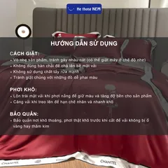 Bộ Chăn Ga Gối 5 Món Hệ Thống Nệm Cao Cấp Bộ Set Chăn Ga Drap Grap Phủ Trải Giường Gối Nệm Đệm 5 Món Lụa Thái Sang Trọng 201784