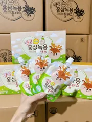 Nước gạc Nhung Huơu Sâm Đỏ Pang Pang Hàn Quốc hỗ trợ biếng ăn, tăng đề kháng