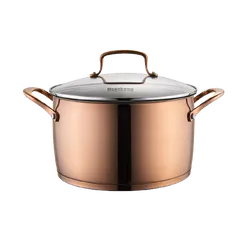 Nồi chảo inox 304 đáy từ NAG1358 cao cấp 4 size (16, 20, 24cm)
