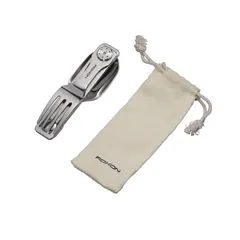 Hungtool - Muỗng nĩa gấp gọn du lịch Roxon C2 - 2 chức năng , thép không rỉ