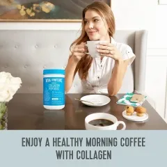Bột Collagen Thủy Phân Vital Proteins 284g - Hỗ Trợ Làm Đẹp Da, Tóc, Móng và Khớp, Dễ Uống, Không Vị, Mỹ