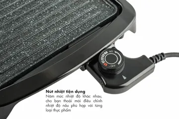 Bếp Nướng Điện Nagakawa NAG3101 (1650W) - 5 mức nhiệt độ linh hoạt