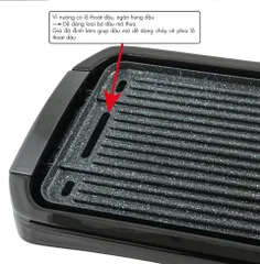 Bếp Nướng Điện Nagakawa NAG3102 2000W - Thiết Kế Sang Trọng, Nướng 2 Mặt, Dễ Dàng Điều Chỉnh Nhiệt Độ, Phù Hợp Gia Đình 2-6 Người