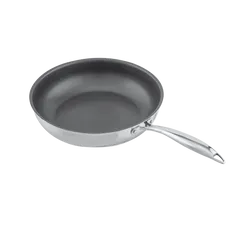 Chảo Chống Dính Inox Nagakawa NAG2202 22cm - Công Nghệ Whitford USA - Dùng Trên Mọi Loại Bếp, An Toàn Cho Sức Khỏe