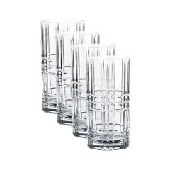 Set 4 Cốc Pha Lê Nachtmann TASTES GOOD Longdrink 103144 Kèm Ống Hút - Sang Trọng và Bền Bỉ cho Tiệc Tùng và Gia Đình