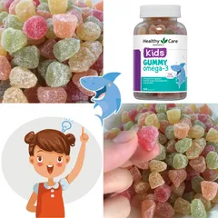 Kẹo Kids Gummy Omega 3 dạng dẻo 250v hàng chuẩn Úc