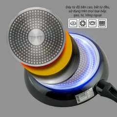 Chảo chống dính  đáy từ Nagakawa NAG2601 (26cm) - Sử dụng mọi loại bếp