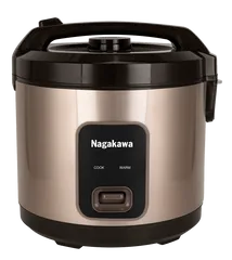Nồi cơm điện cơ Nagakawa NAG0146 (1,8L - 900W) - Lòng nồi hợp kim nhôm