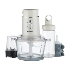Máy Xay Thịt Đa Năng Nagakawa NAG0823 - 250W, Dung Tích 1,5L, Xay Thịt, Sinh Tố, Đồ Khô, Bóc Tỏi, Bảo Hành 12 Tháng